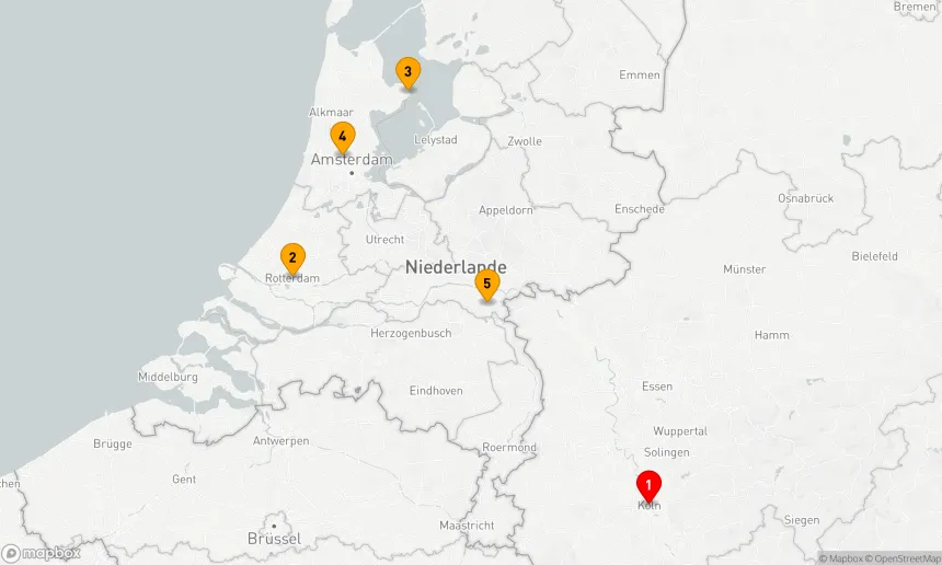 Route 5 Nächte - Holland hautnah: von Grachten bis IJsselmeer