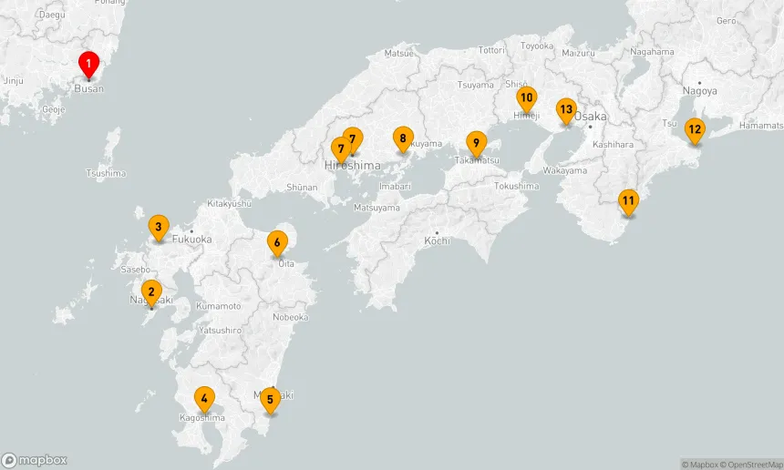 Route 12 Nächte - Im Herzen des ursprünglichen Japans