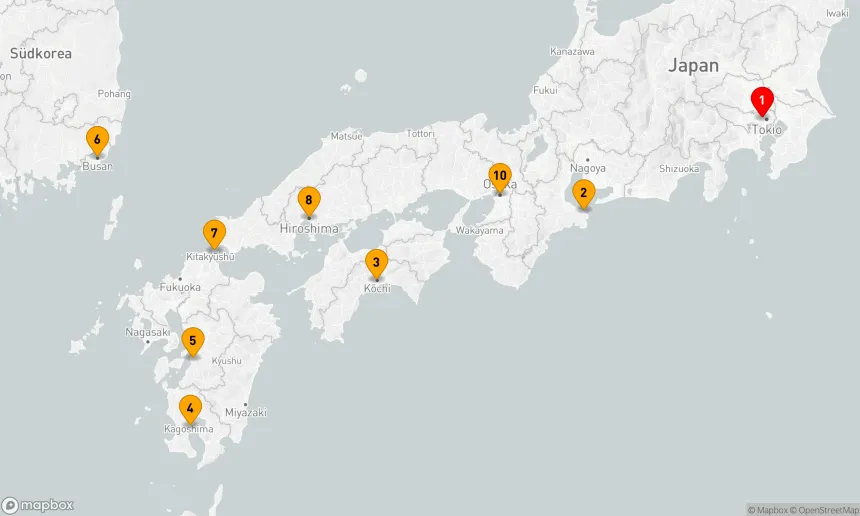 Route 11 Nächte - Japan-Forscher