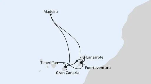 Route Kanarische Inselwelt & Madeira