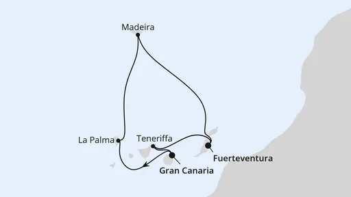 Route Kanarische Inselwelt & Madeira