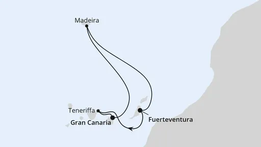 Route Kanarische Inselwelt & Madeira