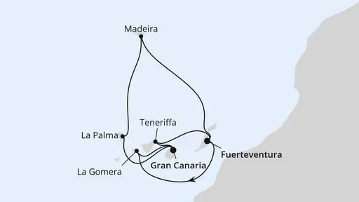 Route Kanarische Inselwelt & Madeira