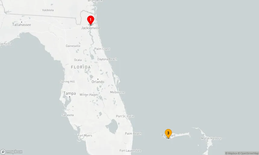 Route 4 Nächte - Karibische Entdeckungsreise ab Jacksonville