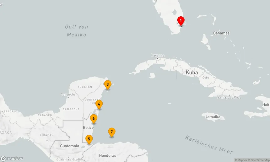 Route 8 Nächte - Karibische Entdeckungsreise ab Miami
