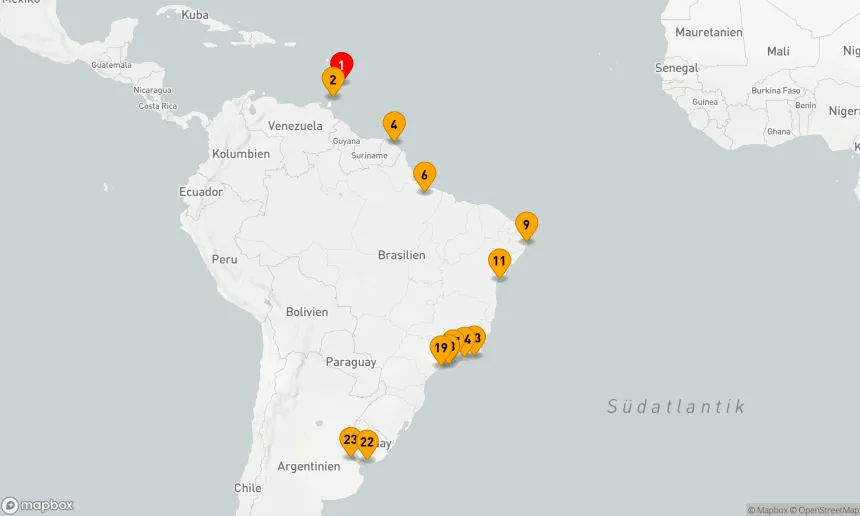 Route 23 Nächte - 2027 RIO-KARNEVAL-KREUZFAHRT: RIO DE JANEIRO, SALVADOR & BUENOS AIRES