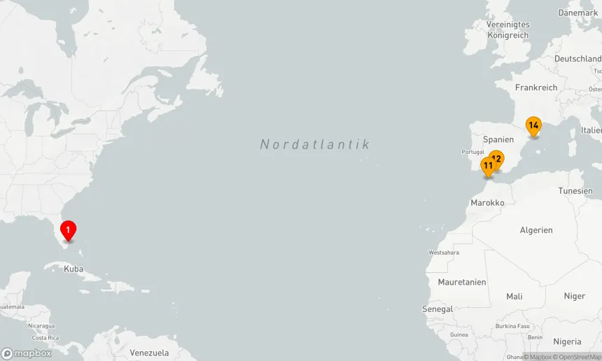 Route 13 Nächte - KULTURELLE KREUZUNG MIT MAROKKO & SPANIEN
