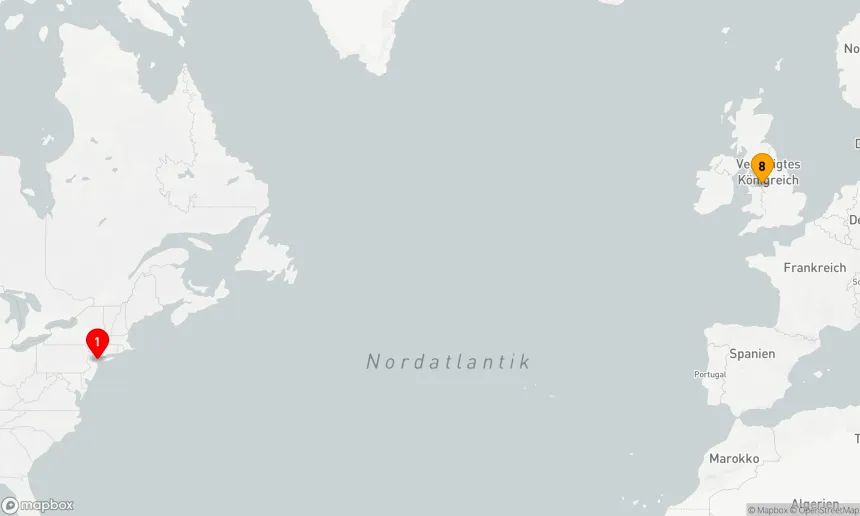 Route 8 Nächte - 