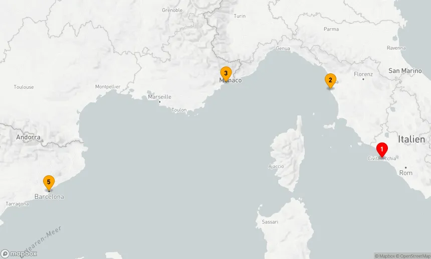 Route 4 Nächte - Mediterrane Entdeckungsreise