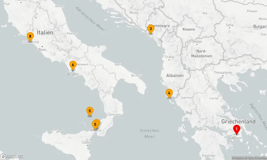 Route 7 Nächte - MEDITERRANE PRACHT: NEAPEL