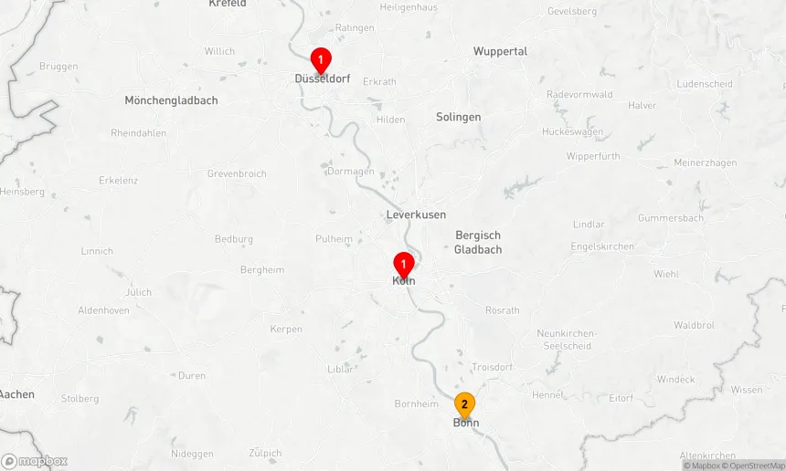 Route 3 Nächte - Mini-Kreuzfahrt Rheinlaune im Rheinland