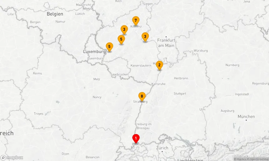 Route 8 Nächte - Moselidylle & Rheinpanorama