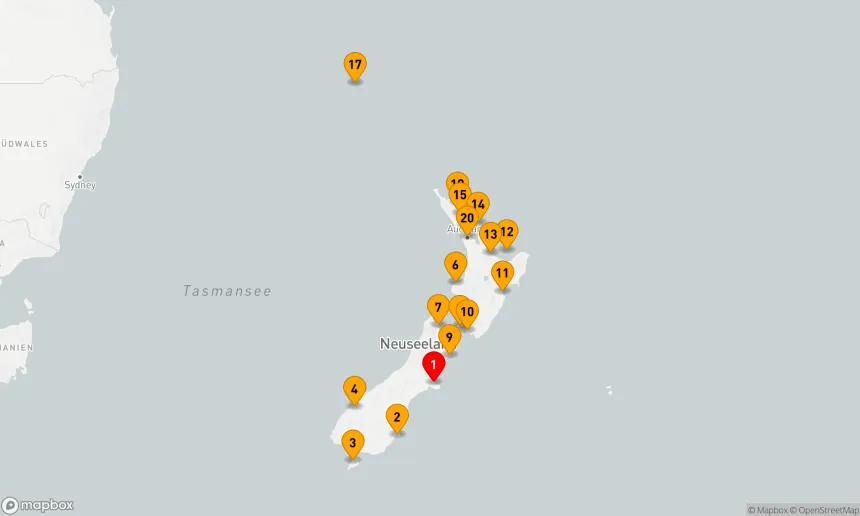 Route 19 Nächte - Neuseeland: Große Kontraste am Ende der Welt (SPI2803)