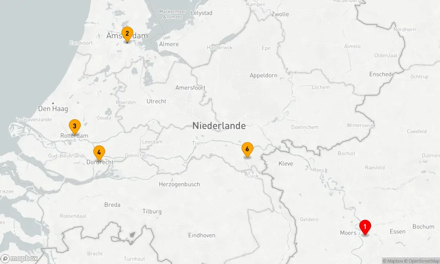 Route 7 Nächte - Niederlande von Grachten bis Skylines