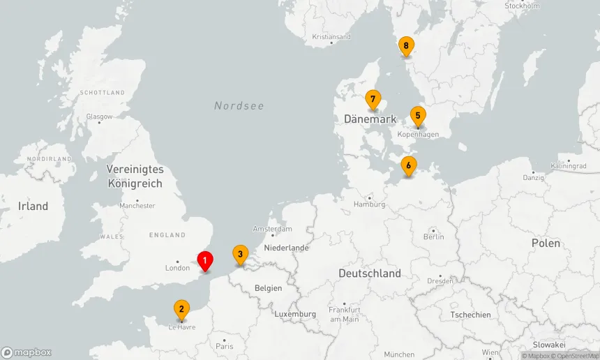 Route 9 Nächte - NORDEUROPA