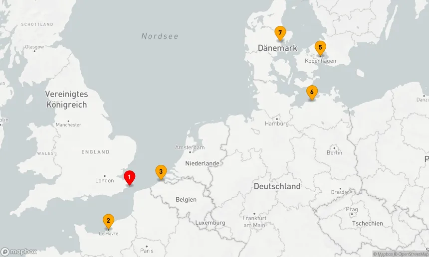 Route 8 Nächte - NORDEUROPA
