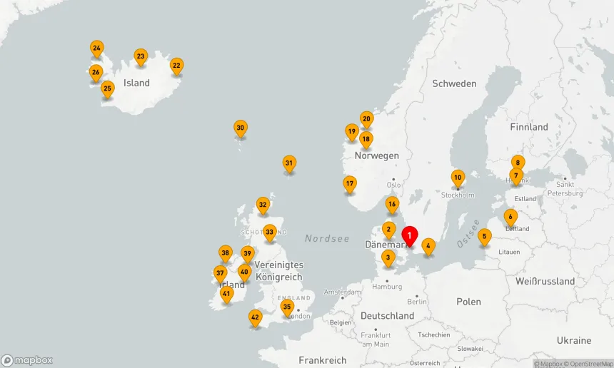 Route 42 Nächte - Nordeuropa-Explorer