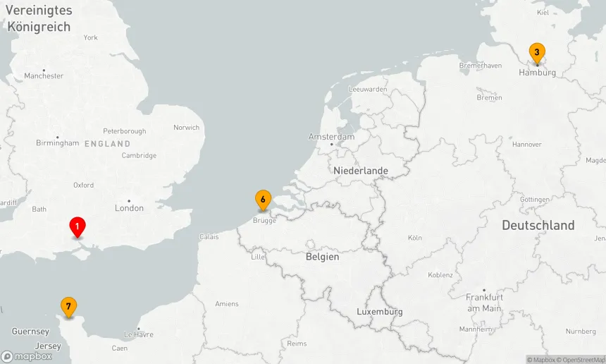 Route 7 Nächte - Städtereise durch Nordeuropa
