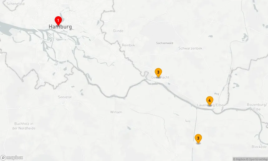 Route 4 Nächte - Nordisches Elbvergnügen