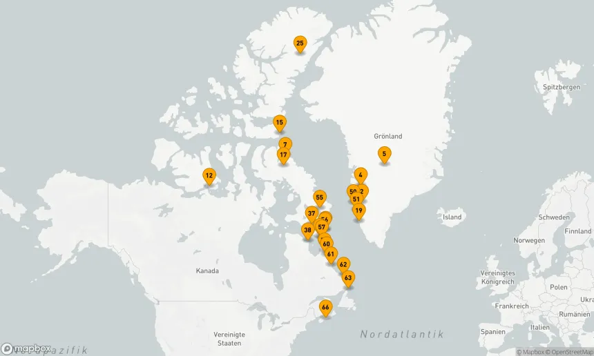 Route 65 Nächte - NORDWESTPASSAGE, GRÖNLAND & LABRADOR-KÜSTE