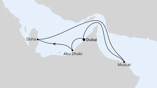 Route Orient mit Oman ab Dubai 1
