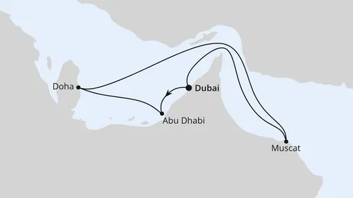Route Orient mit Oman ab Dubai 1