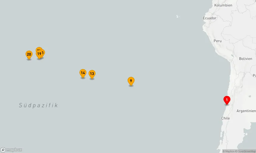 Route 19 Nächte - OSTER- UND PITCAIRN-INSELN: GESTRANDETE, MOAI UND MEUTERER