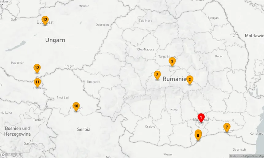 Route 14 Nächte - Osteuropa & Balkan mit Transsilvanien & Budapest vorgestellt