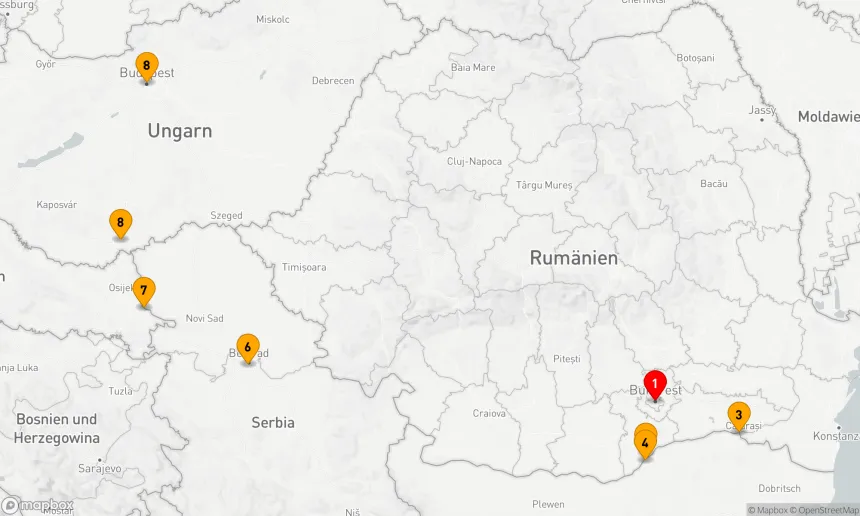 Route 10 Nächte - Osteuropa & Balkan Unverschleiert & Budapest