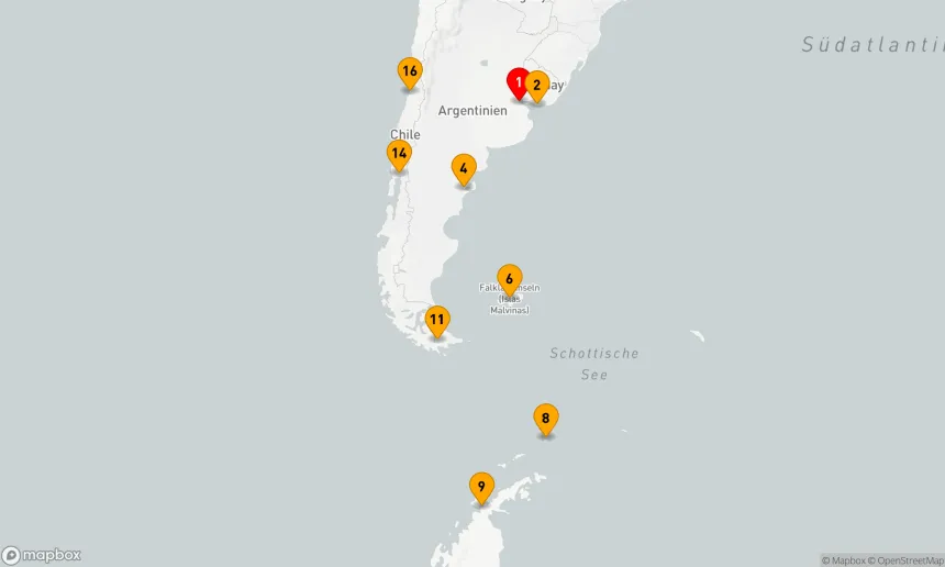 Route 15 Nächte - Patagonische Entdeckungsreise