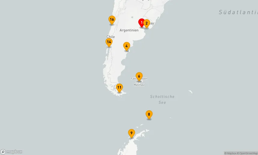 Route 15 Nächte - Patagonische Entdeckungsreise