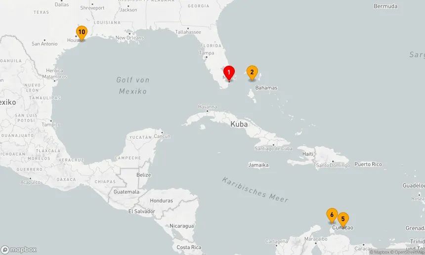 Route 9 Nächte - PERFEKTER TAG COCOCAY NACH TEXAS