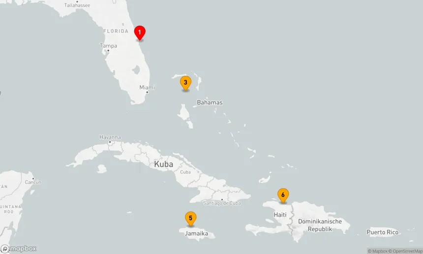 Route 7 Nächte - PERFEKTER TAG COCOCAY & WESTKARIBIK
