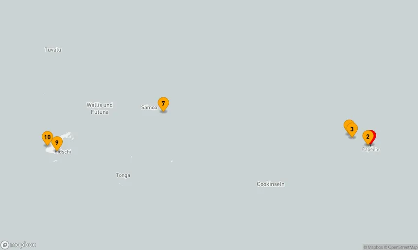 Route 10 Nächte - Polynesische Glaswellen Entdeckungsreise