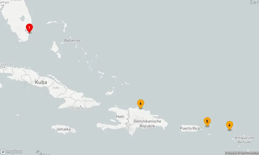 Route 7 Nächte - PUERTO PLATA & ST. MAARTEN