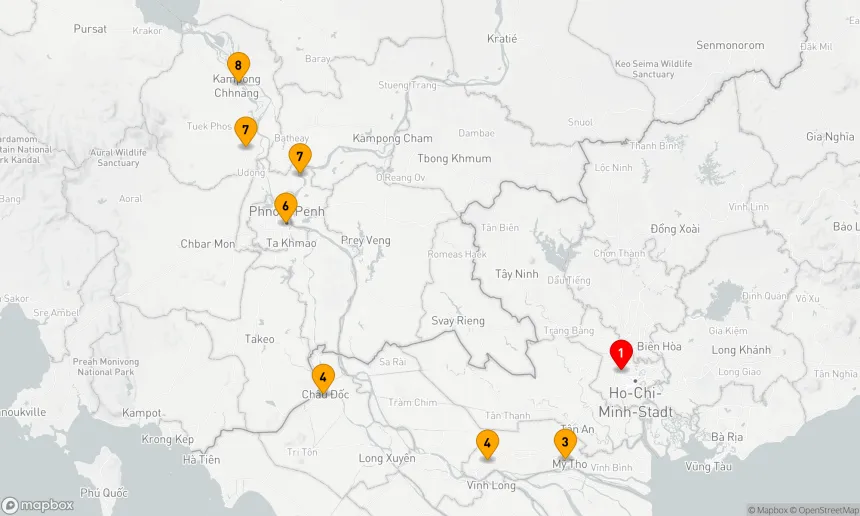Route 8 Nächte - Reich der Könige (LAN347)