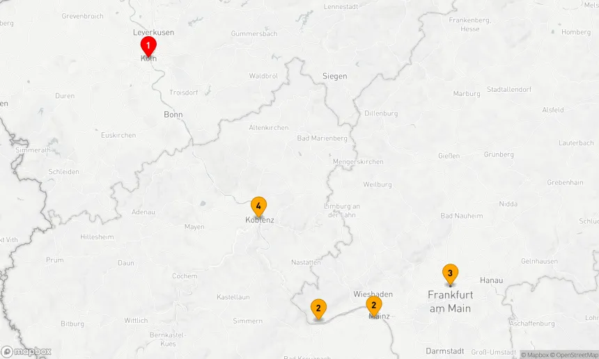 Route 4 Nächte - Rhein Adventstraum