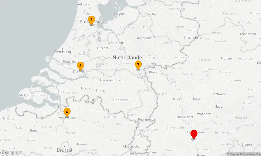 Route 7 Nächte - Rhein Stadt & Weihnachten