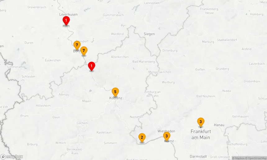 Route 7 Nächte - Rhein & Main für Fellnasen