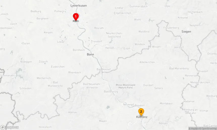Route 2 Nächte - Rheingold Erlebnis-Kreuzfahrt