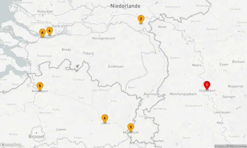 Route 6 Nächte - Rheinische Entdeckerreise
