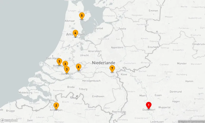 Route 7 Nächte - Rheinische Entdeckungsfahrt