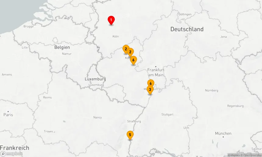 Route 6 Nächte - Rheinische Entdeckungsreise: Kultur und Flair