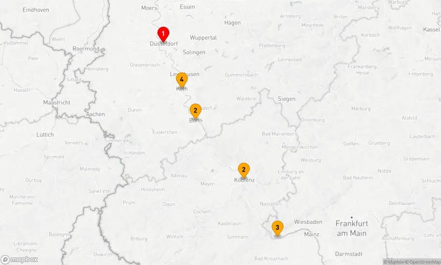 Route 4 Nächte - Rheinische Entdeckungsreise: Kultur und Genuss im Herzen Deutschlands