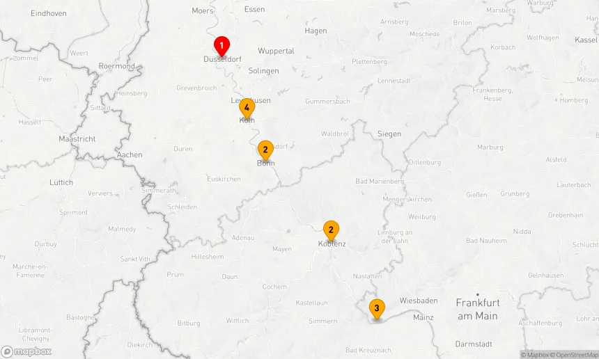 Route 4 Nächte - Rheinische Entdeckungsreise: Kulturschätze und Wein am Strom