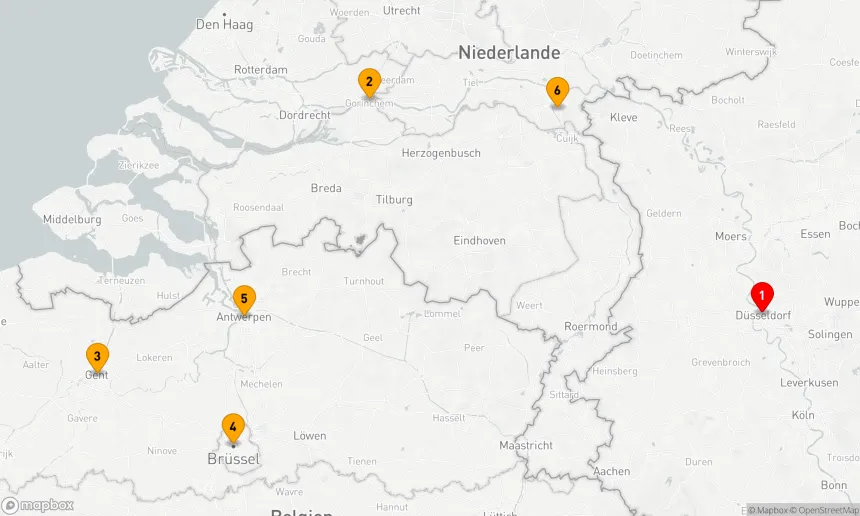 Route 6 Nächte - Rheinische Kulturreise: Zwischen Wasser und Welten
