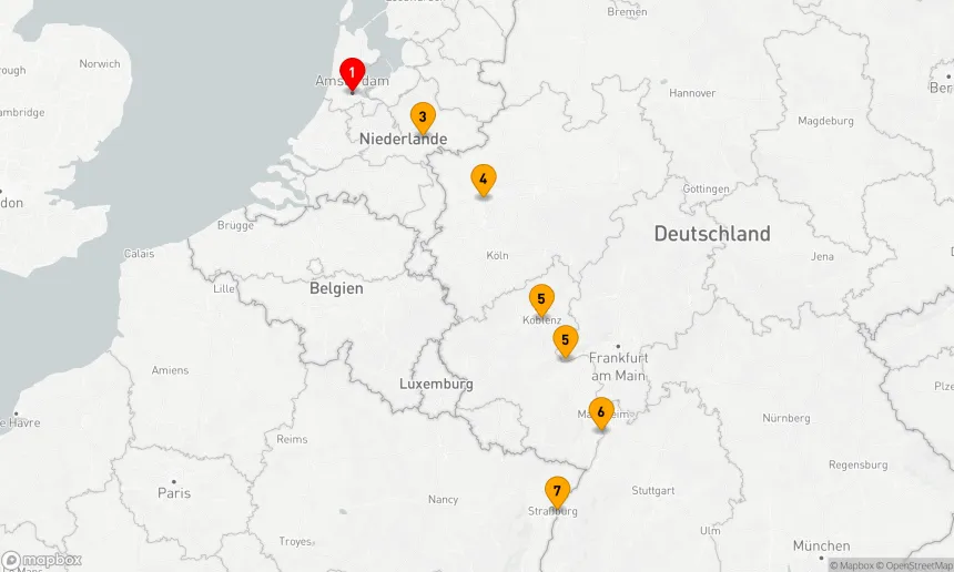 Route 7 Nächte - Rheinische Träume