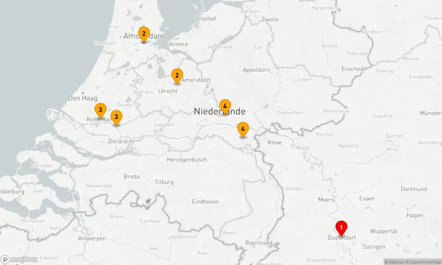 Route 4 Nächte - Rheinische Wasserwelten Entdeckungsreise