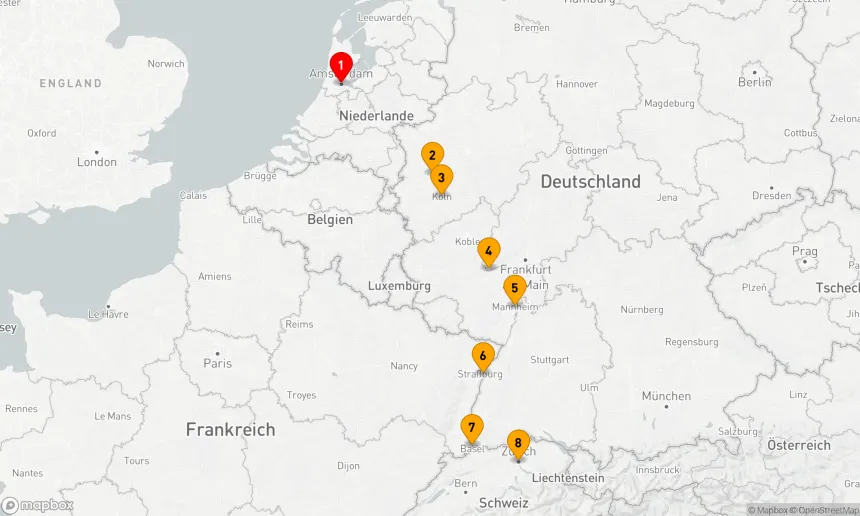 Route 7 Nächte - Rheinische Weihnachtsmärkte
