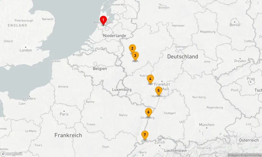 Route 7 Nächte - Rheinische Weihnachtsmärkte